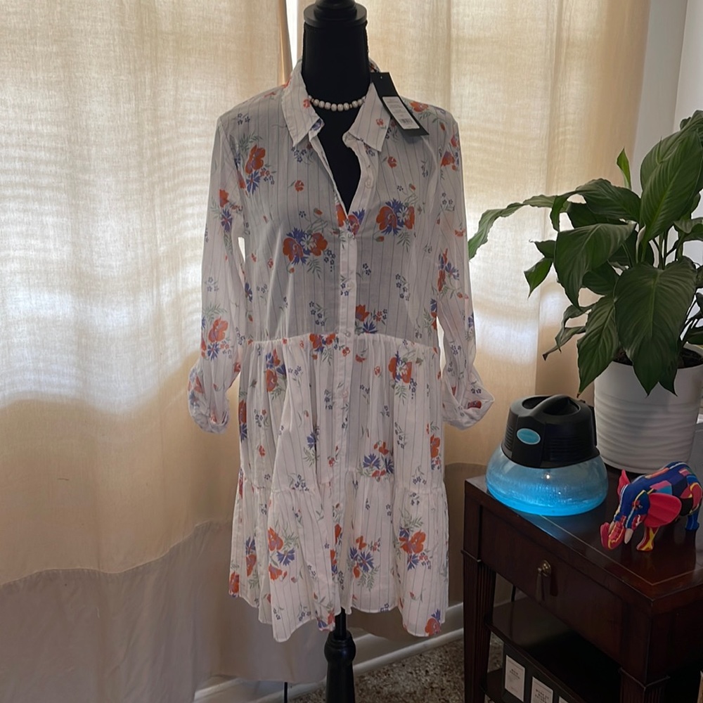 Veronica beard  jeans mini dress cotton excelente for Florida or summer NWT